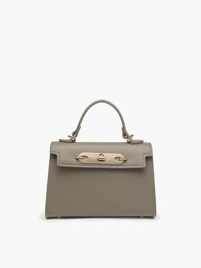 Mini-Crossbody-Tasche mit Klappe