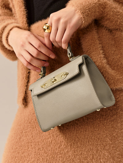 Mini-Crossbody-Tasche mit Klappe