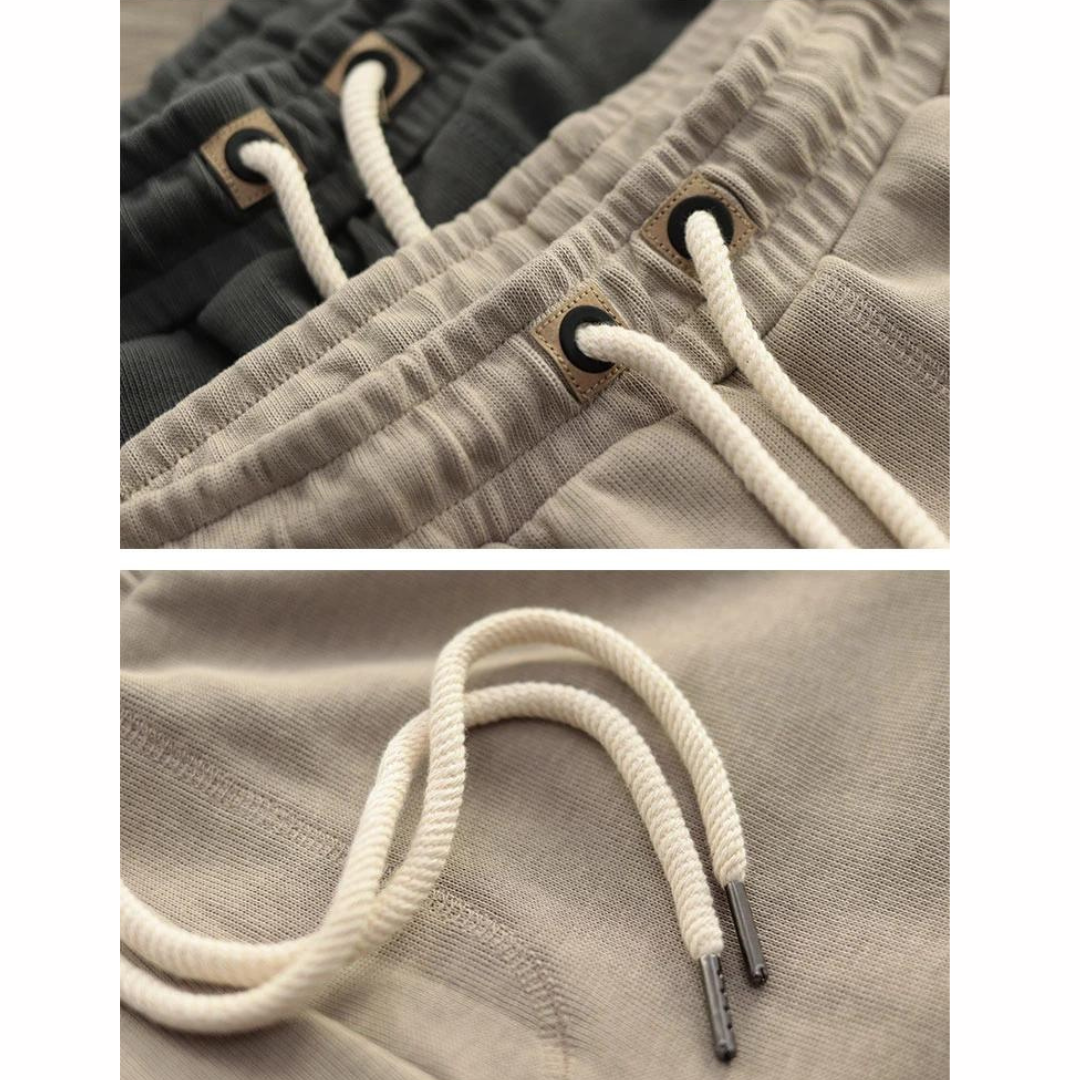 Stefan Sweatshorts mit Kordelzug