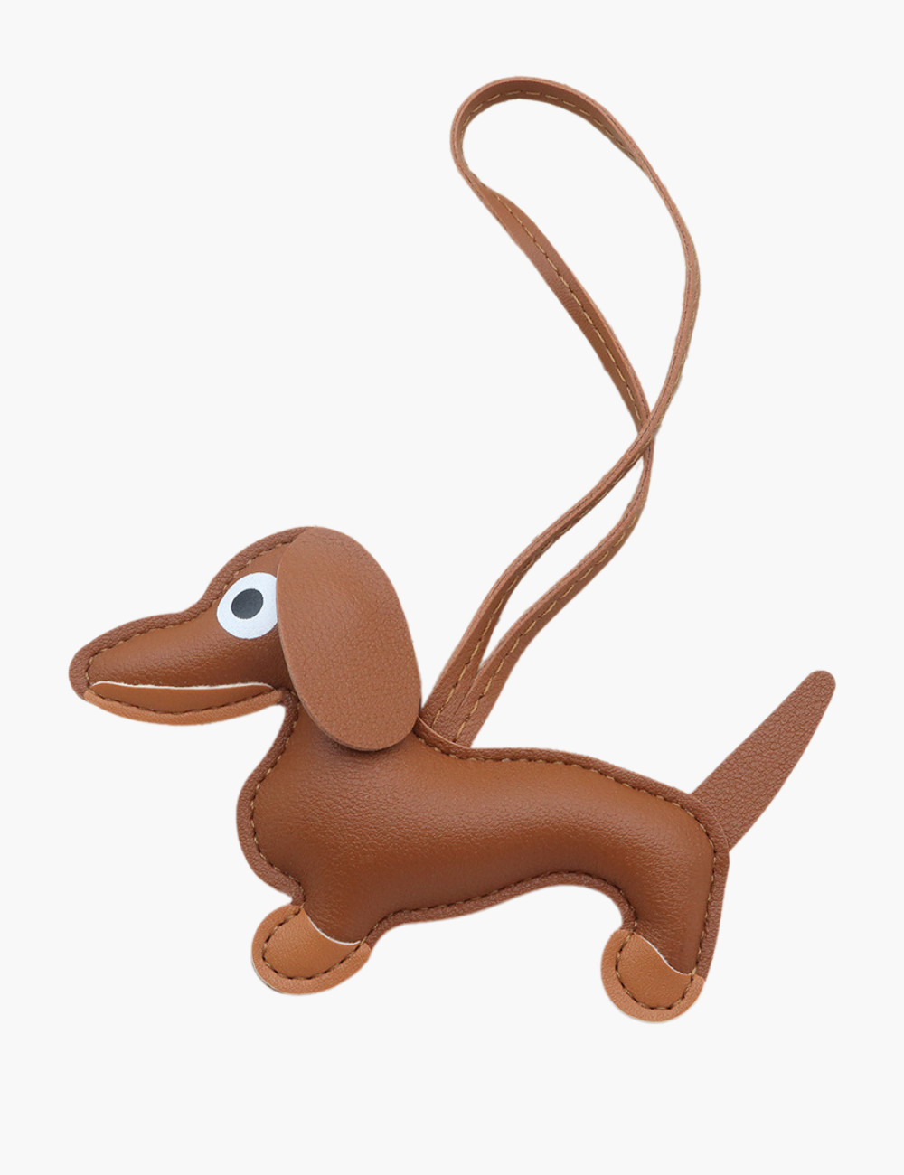 Taschenanhänger – Dackel mit Kordel