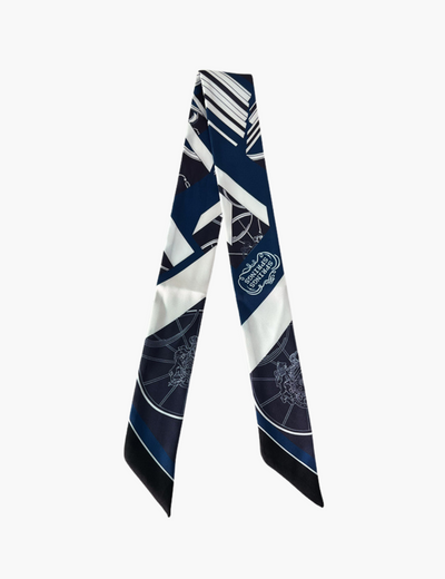 Taschenanhänger – Schleife mit Tuch