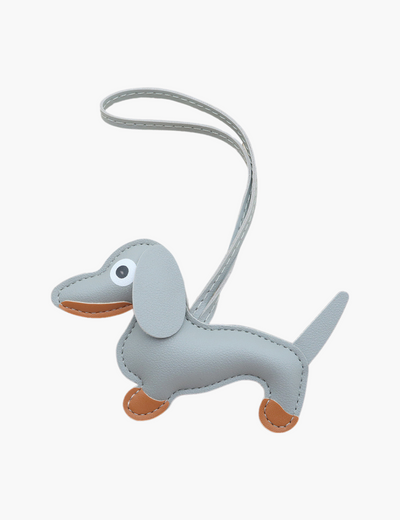 Taschenanhänger – Dackel mit Kordel