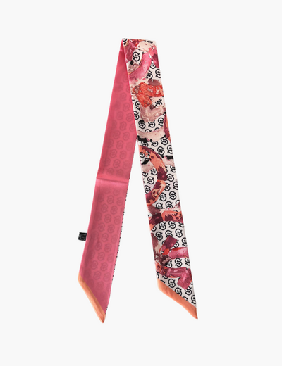 Taschenanhänger – Schleife mit Tuch