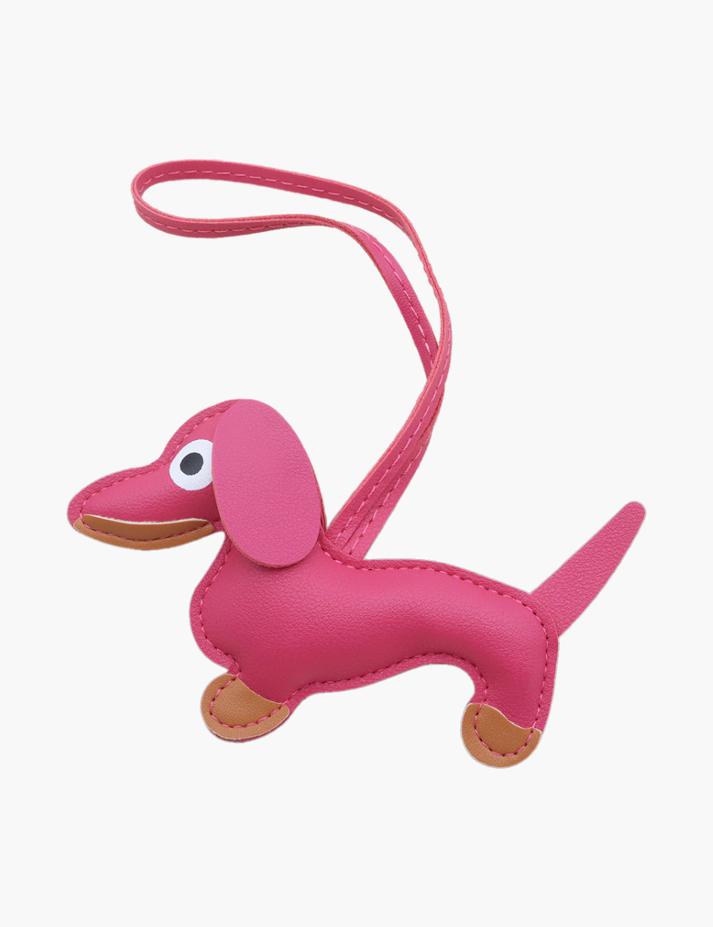 Taschenanhänger – Dackel mit Kordel