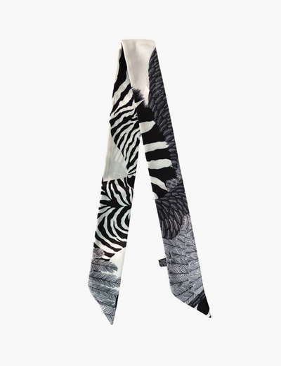 Taschenanhänger – Schleife mit Tuch