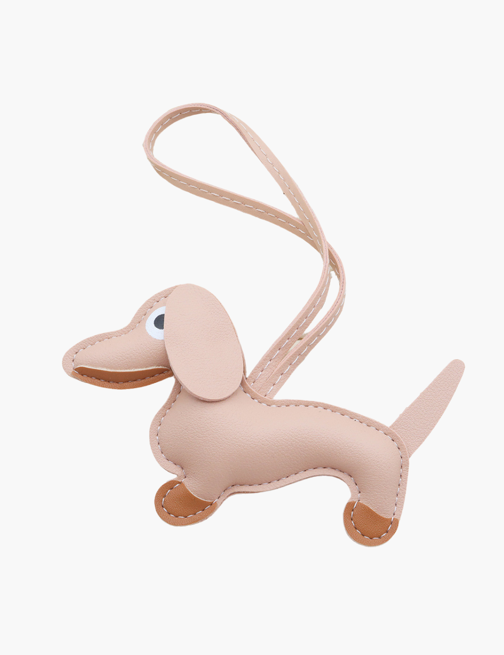 Taschenanhänger – Dackel mit Kordel