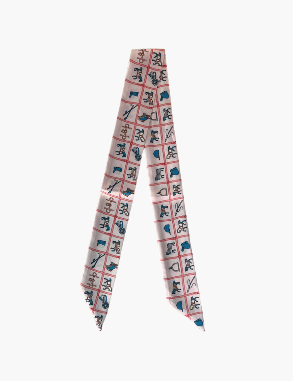 Taschenanhänger – Schleife mit Tuch