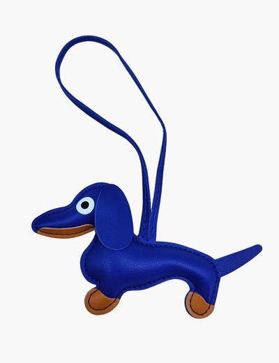 Taschenanhänger – Dackel mit Kordel