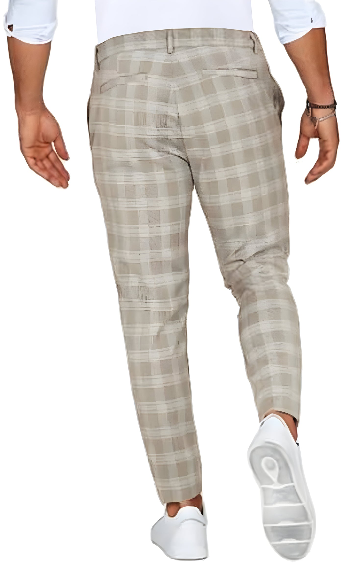 Kian | Stilvolle Karierte Herren Chino