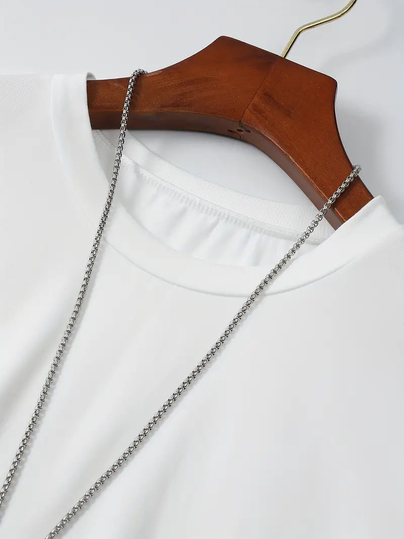 Owen - Herren T-Shirt aus Baumwolle, einfarbig – lässig & trendig