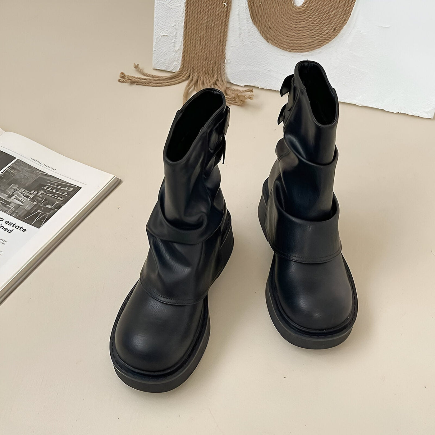 Elisheva | Stylische Western Cowgirl Boots mit Chunky Absatz