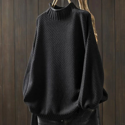 Theodora – eleganter damen-rollkragenpullover