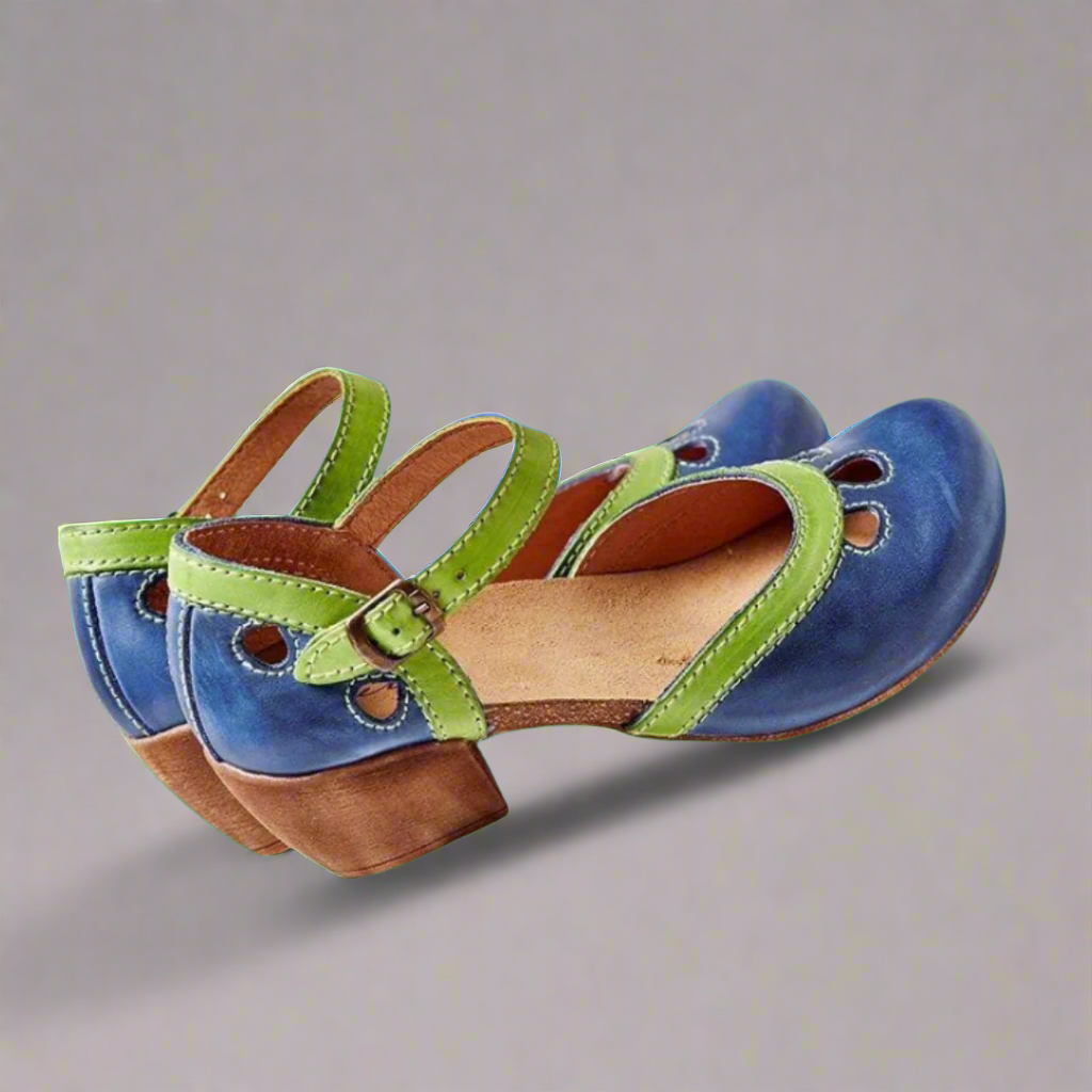 Bequeme Elegante Blockabsatz Sandalen Damen Sommerschuhe