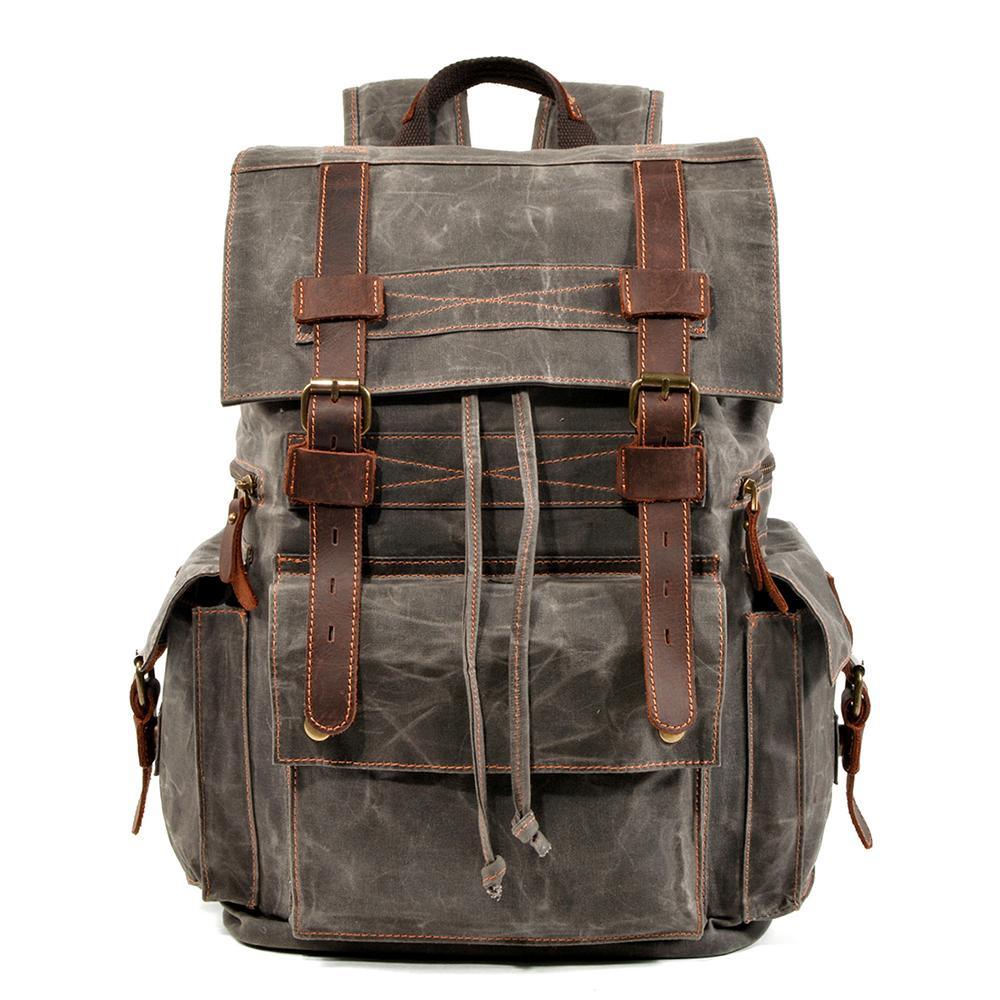 MONTREUX | Canvas Rucksack mit Kordelzug