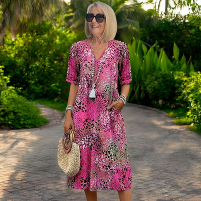 Vanessa Boho Kleid | Fließendes Design Für Eleganten Komfort Und Vielseitigen Stil