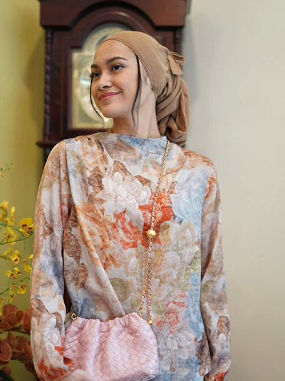 Geflochtene Schultertasche