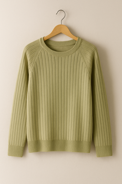 Charles Strickpullover Gerippt Rundhals