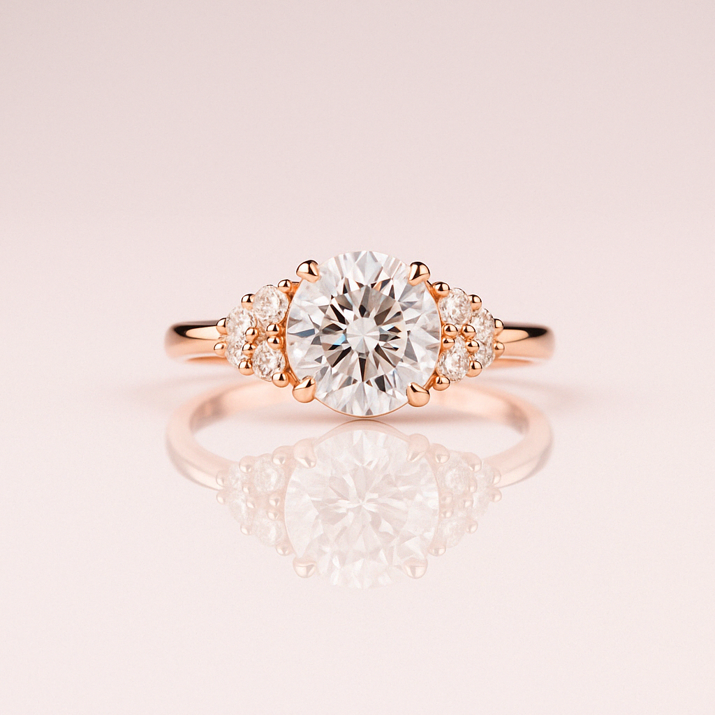 Hailley - Oval & Halbmond | Gold