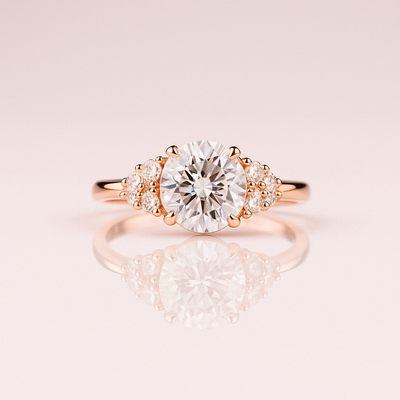 Hailley - Oval & Halbmond | Gold