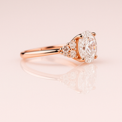 Hailley - Oval & Halbmond | Gold