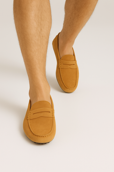 Gustaaf Wildleder Mokassin Loafer