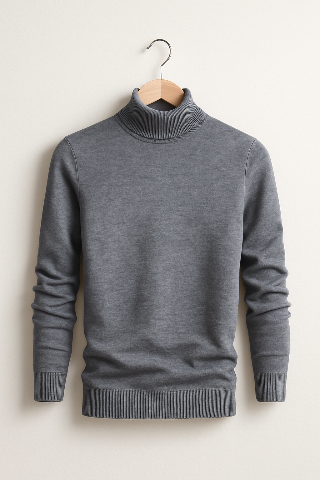 Kasper Rollkragenpullover mit Feinstrick