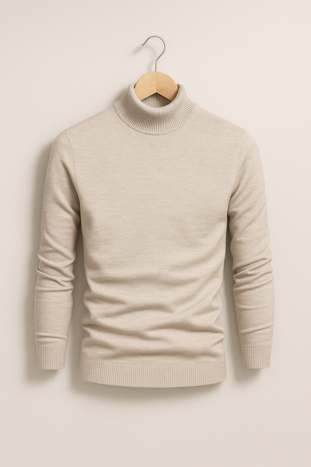 Kasper Rollkragenpullover mit Feinstrick