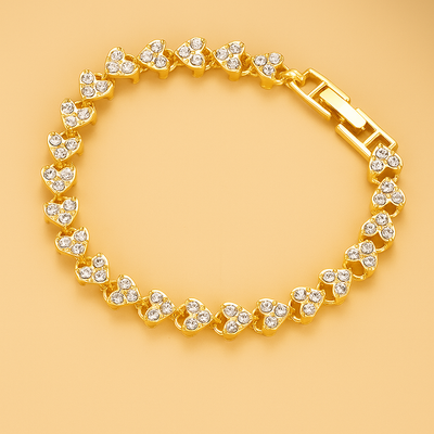 Funkelndes Herzarmband - Romantisches Geschenk für sie