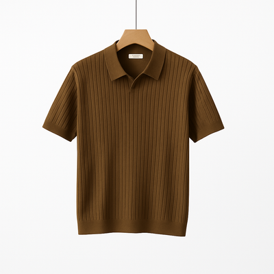 Lucas Strick Poloshirt Herren Kurzarm