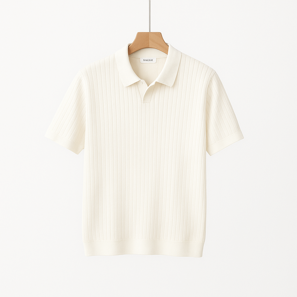 Lucas Strick Poloshirt Herren Kurzarm