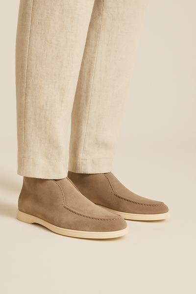 Fabianus Knöchel-Loafer aus Wildleder