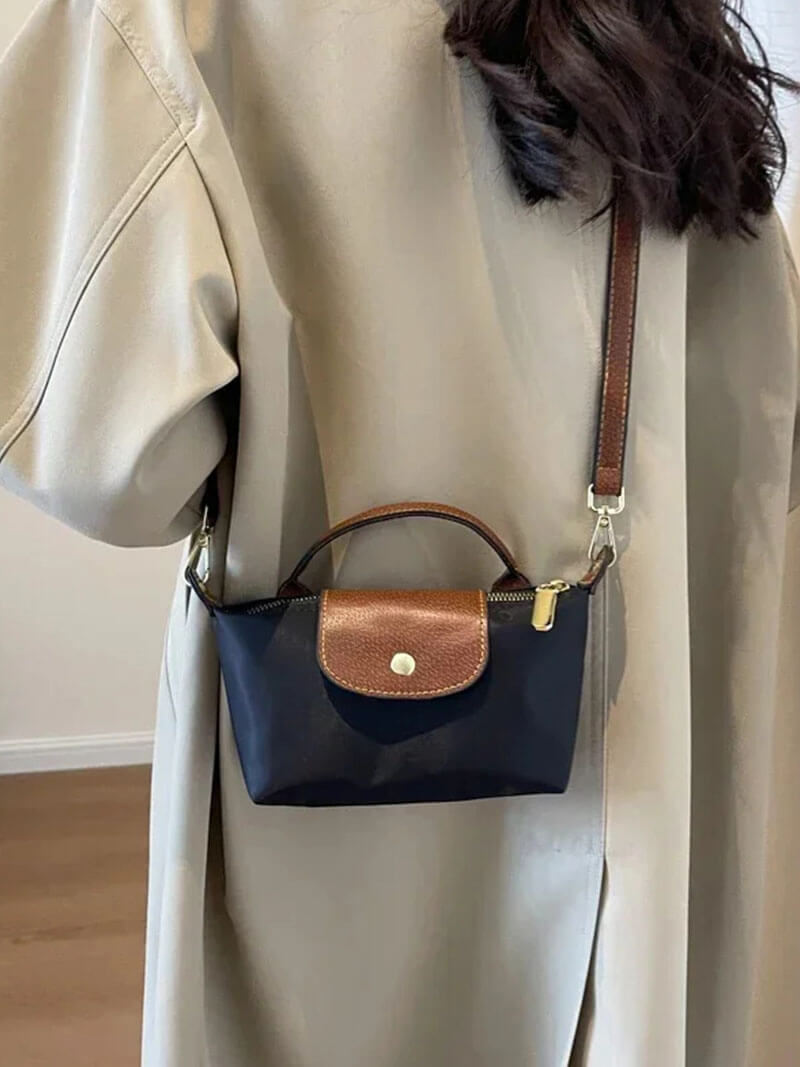 Mini-Tasche mit Reißverschluss