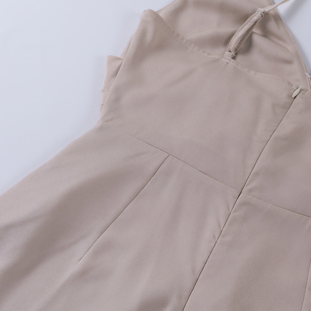 SERENA | Luxuriöses Satin-Maxikleid
