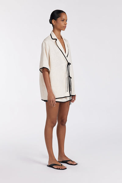 Clara | Set aus leichter Jacke und kurzem Rock