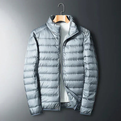 Herren-daunenjacke – leicht warm und vielseitig