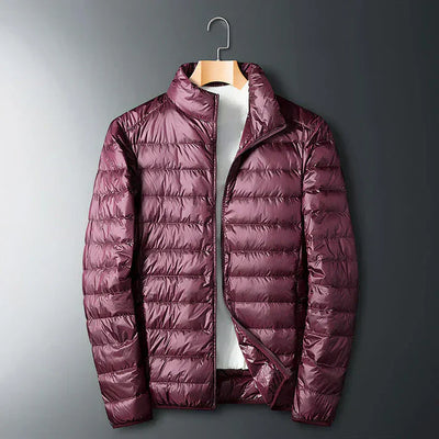 Herren-daunenjacke – leicht warm und vielseitig