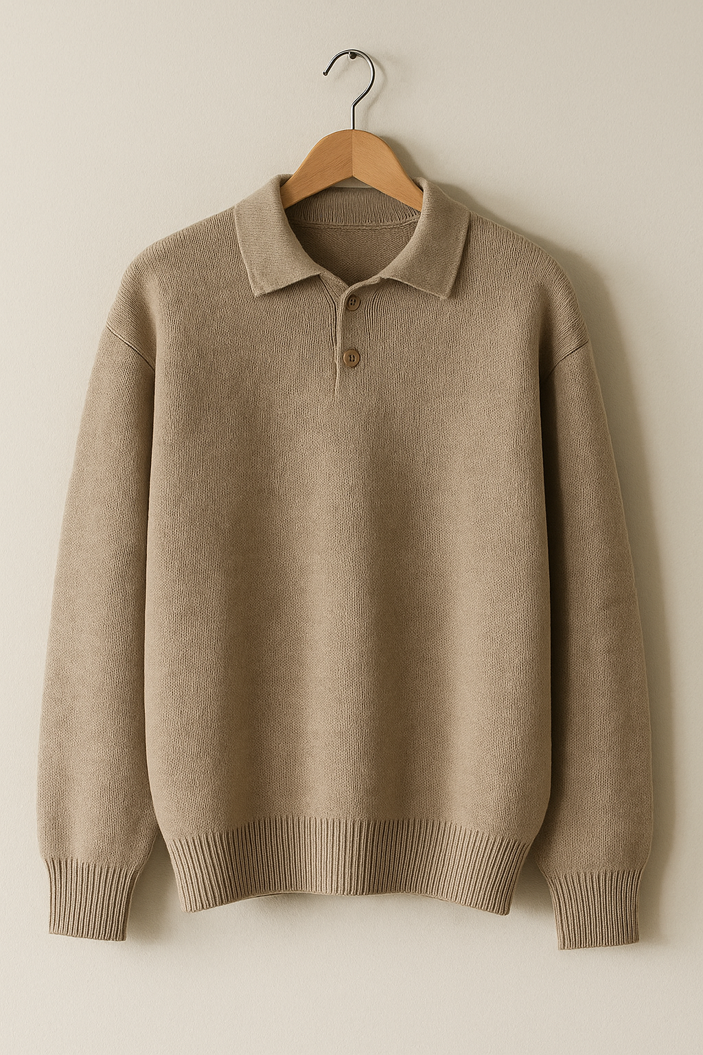 Declan Strickpullover mit Polokragen
