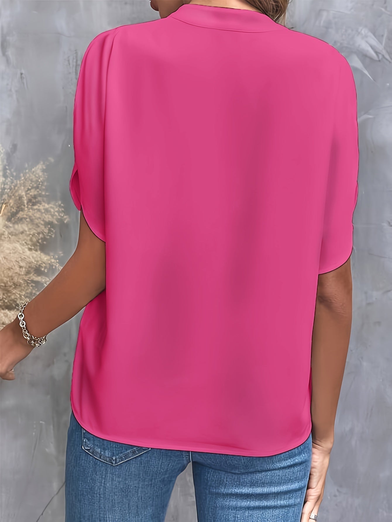 Lesly - Stilvolle Bluse mit V-Ausschnitt für Damen