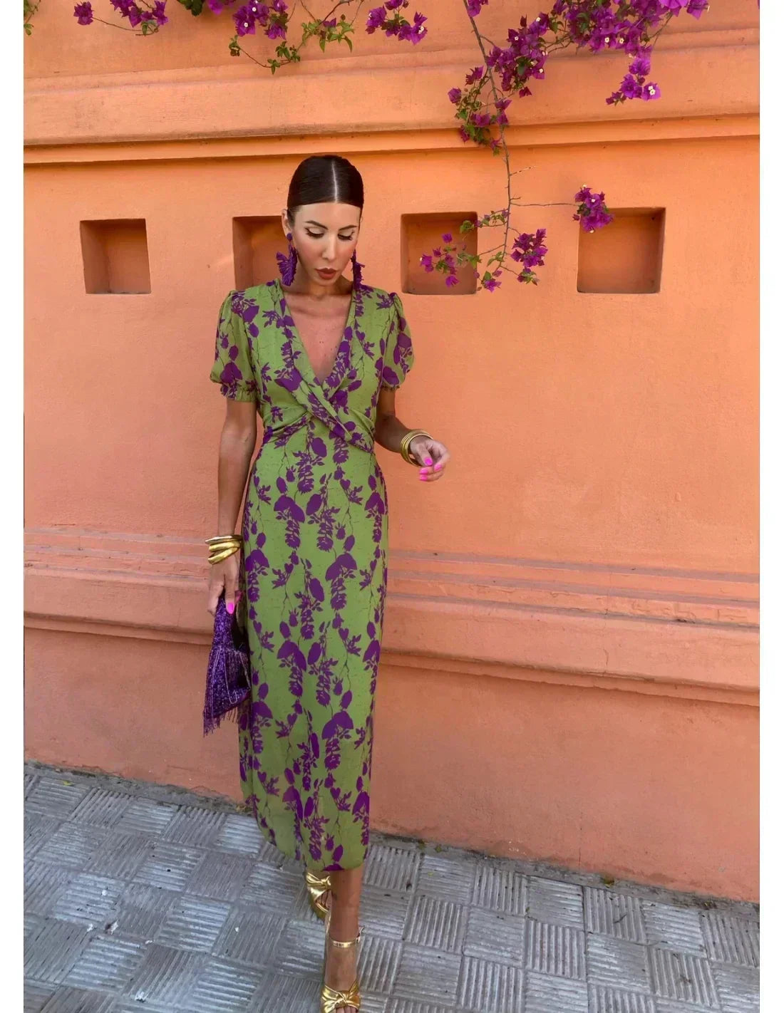 Camila | Elegantes Blumenkleid