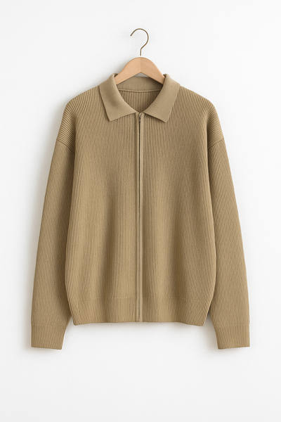 Eli Strickjacke mit Reißverschluss