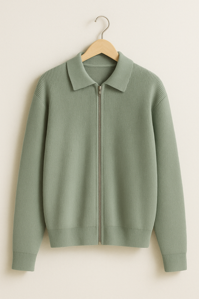 Eli Strickjacke mit Reißverschluss