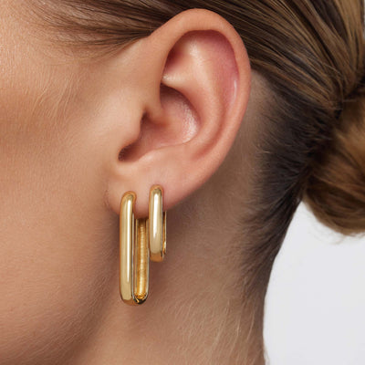 Hailey Icon Hoops | Gold