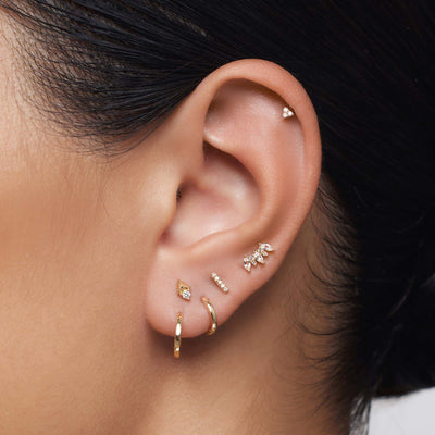 Kronenpiercing | Gold