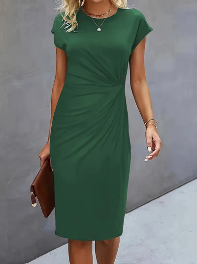 Reilly - Midi-Kleid mit Knoten vorne für Frauen