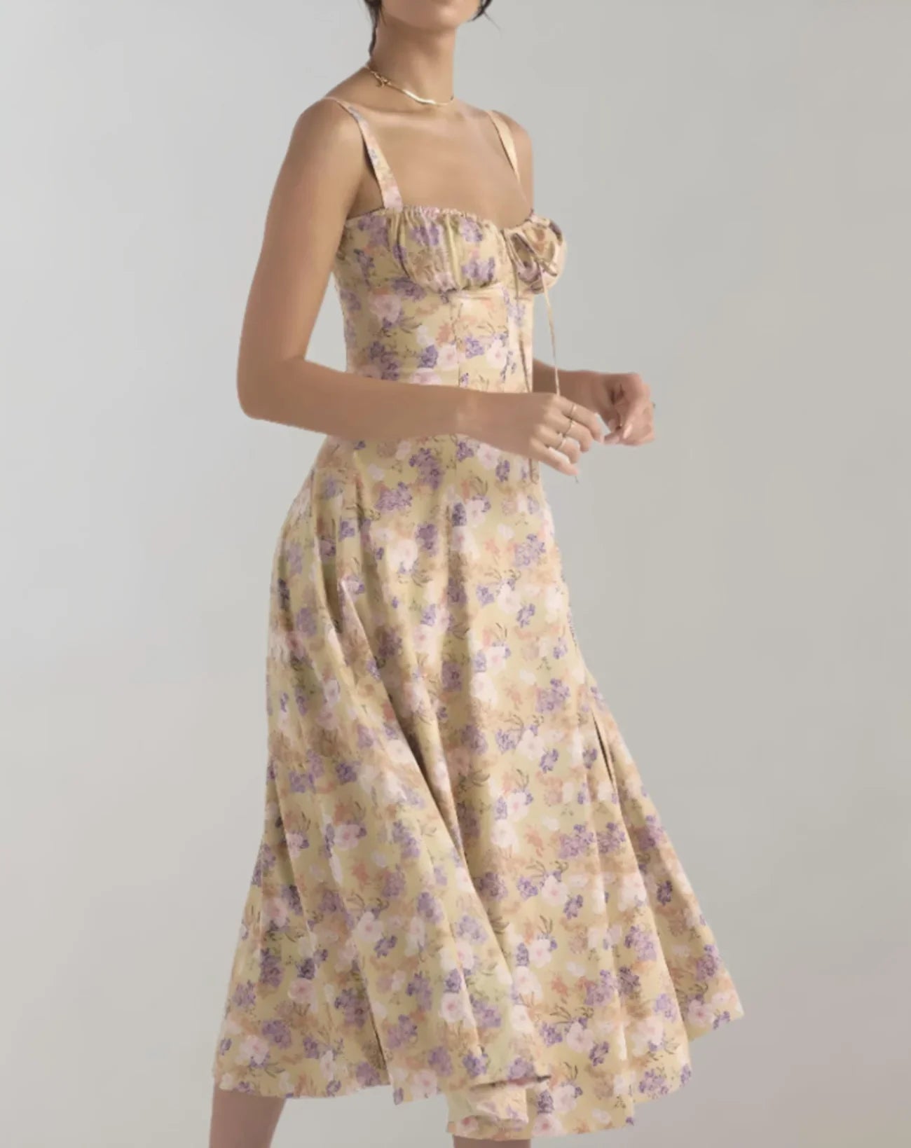 Etta - Ärmelloses Baumwollkleid