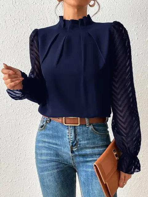 Evelyn | Zeitloses Langarm Top
