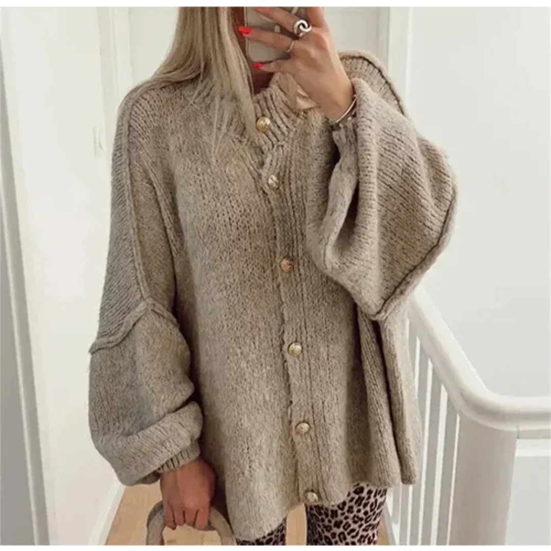 Sally Übergröße Strickjacke