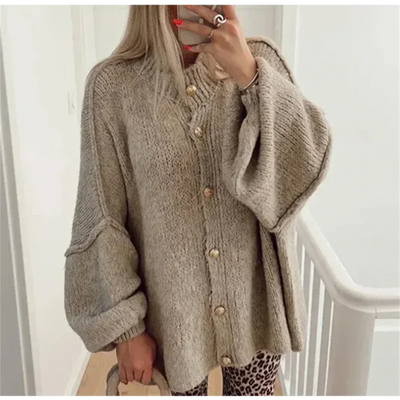 Sally Übergröße Strickjacke