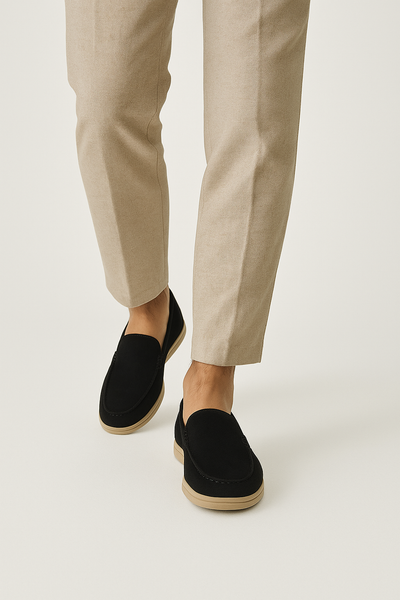 Fridolin Wildleder Slipper Loafer
