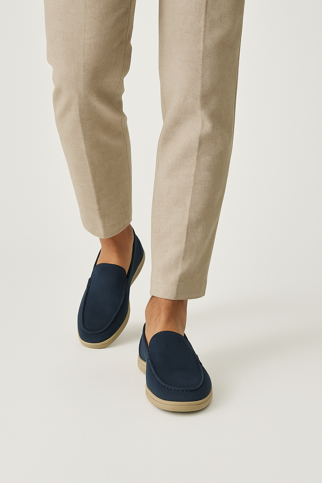 Fridolin Wildleder Slipper Loafer